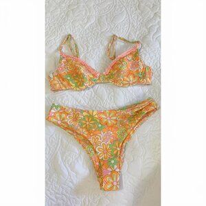 Aurelle Floral bikini small